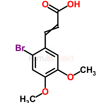 6-Бром-3,4-диметоксикоричной кислота