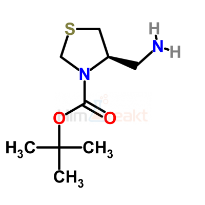 (R)-4-аминометил-тиазолидин-3-карбоновая кислота трет-бутиловый эфир