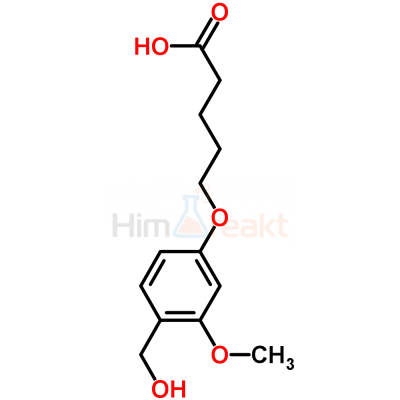 5-(4-Гидроксиметил-3-метоксифенокси)валериановая кислота