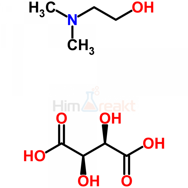 2-Диметиламиноэтанол (+)-битартрат соль