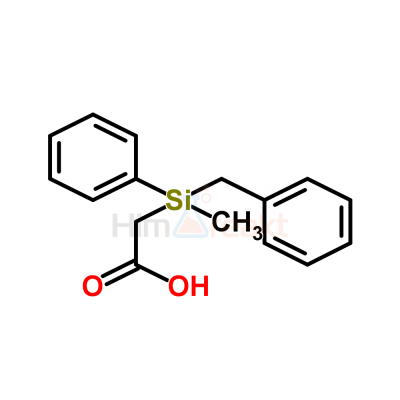 (+)-Бензилметилфенилсилилуксусная кислота