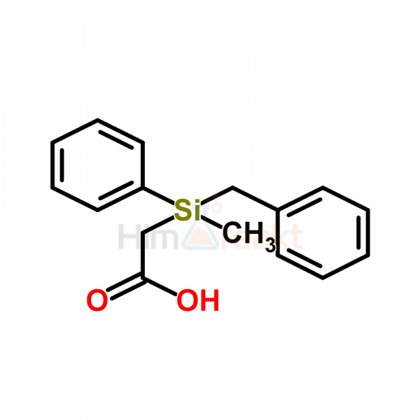 (+)-Бензилметилфенилсилилуксусная кислота