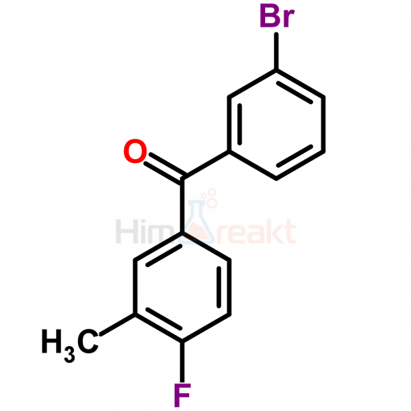 3-Бром-4'-фтор-3'-метилбензофенон