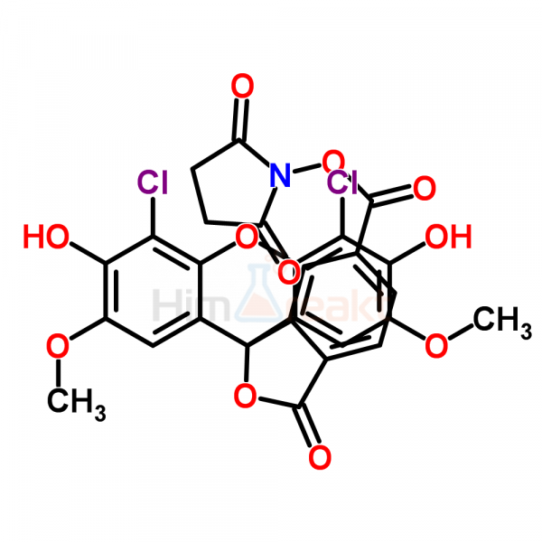 6-Карбокси-4',5'-дихлор-2',7'-диметоксифлуоресцеин n-гидроксисукцинимид эфир