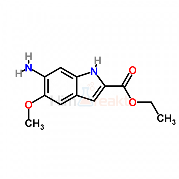 Этил 6-амино-5-метоксииндол-2-карбоксилат