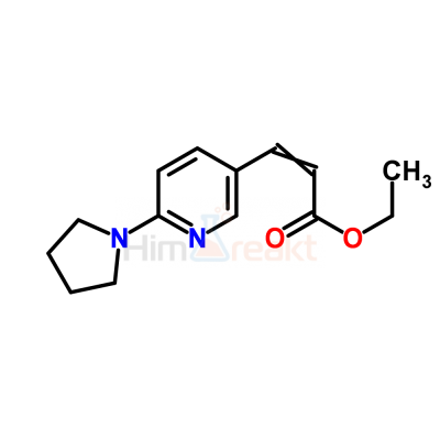 Этил 3-(6-пирролидин-1-илпиридин-3-ил)акрилат