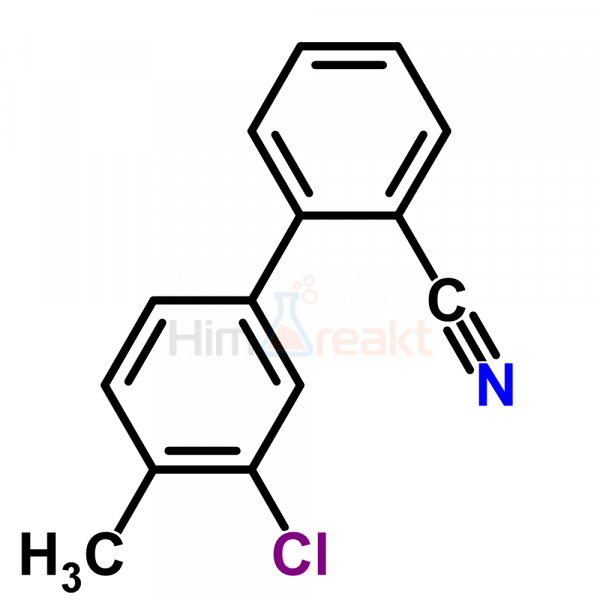 3'-Хлор-4'-метил-2-бифенилкарбонитрил