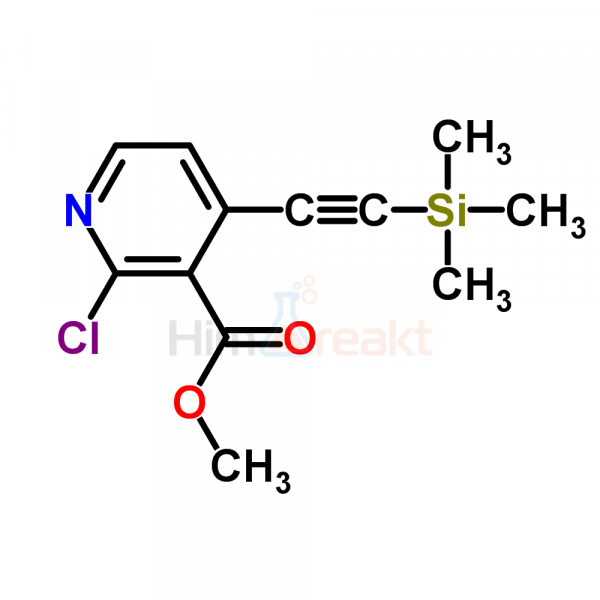 2-Хлор-4-триметилсиланилэтинил-никотиновая кислота метиловый эфир