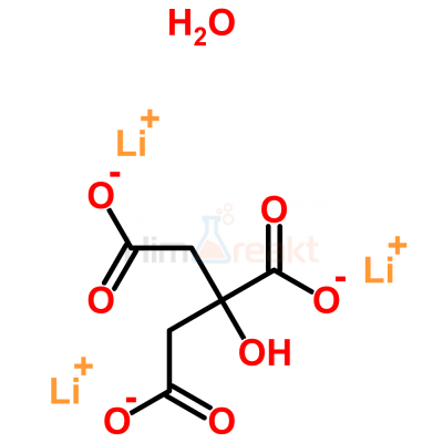 Литий цитрат гидрат