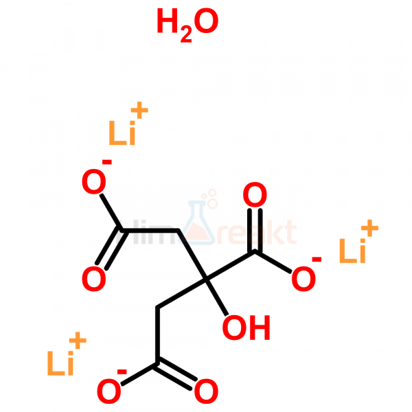 Литий цитрат гидрат