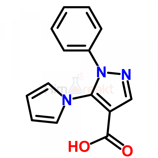1-Фенил-5-(1H-пиррол-1-ил)-1H-пиразол-4-карбоновая кислота