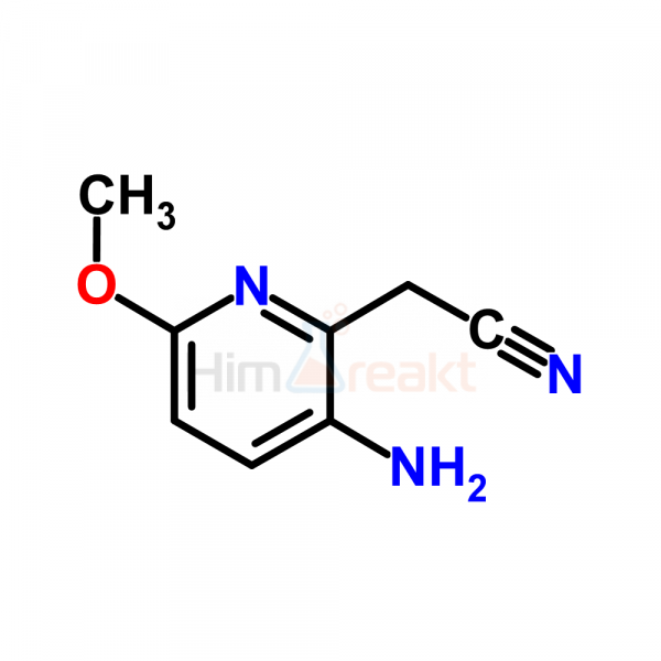 3-Амино-6-метоксипиридин-2-ацетонитрил