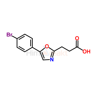 5-(4-Бромфенил)оксазол-2-пропионовая кислота