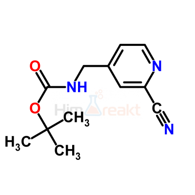 4-[Трет-бутоксикарбониламино)метил]-2-цианопиридин