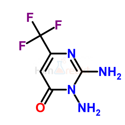 2,3-Диамино-6-(трифторметил)-4(3H)-пиримидинон