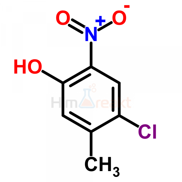 4-Хлор-3-метил-6-нитрофенол