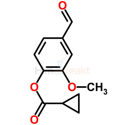 4-Формил-2-метоксифенил циклопропанкарбоксилат