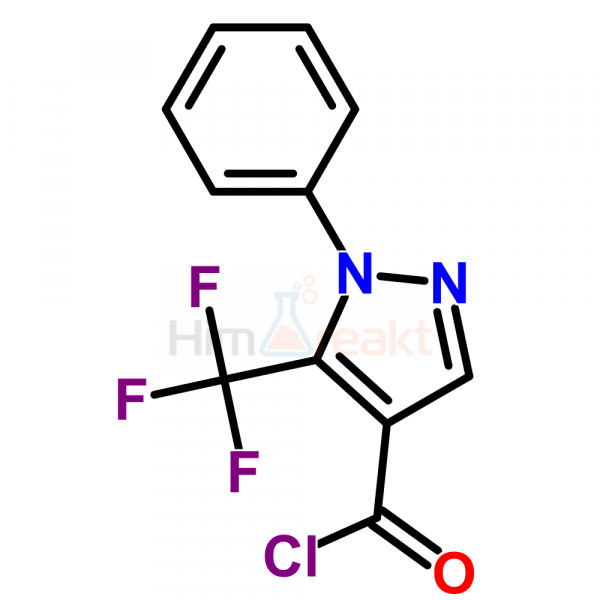 1-Фенил-5-(трифторметил)пиразол-4-карбонил хлорид