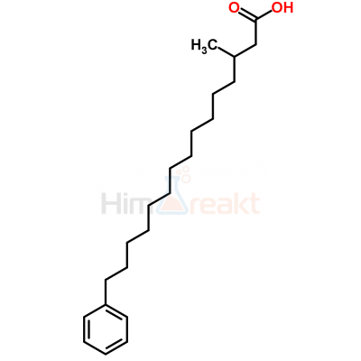 15-Фенил-3-метил-пентадеканкарбоновая кислота