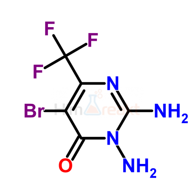 2,3-Диамино-5-бром-6-(трифторметил)-4(3H)-пиримидинон