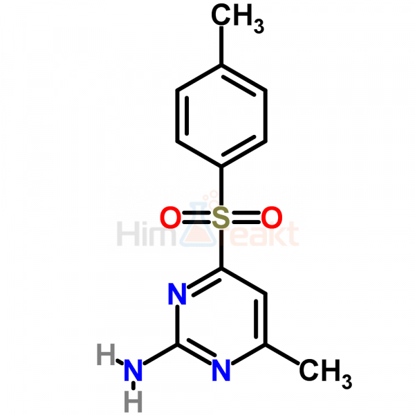 4-Метил-6-((4-метилфенил)сульфонил)пиримидин-2-иламин