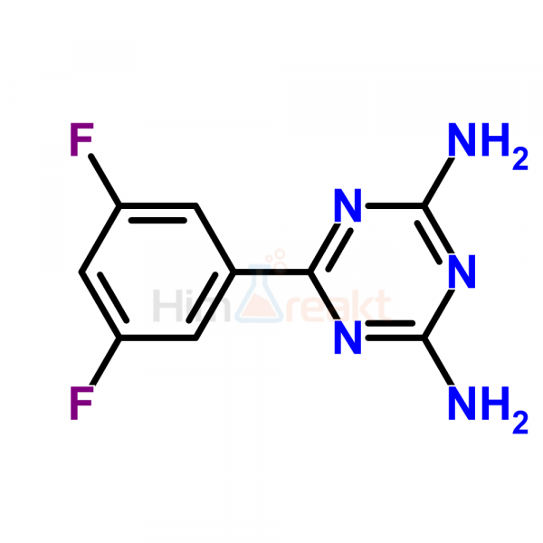 2,4-Диамино-6-(3,5-дифторфенил)-1,3,5-триазин