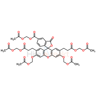 2',7'-Бис(2-карбоксиэтил)-5(6)-карбоксифлуоресцеин ацетоксиметиловый эфир