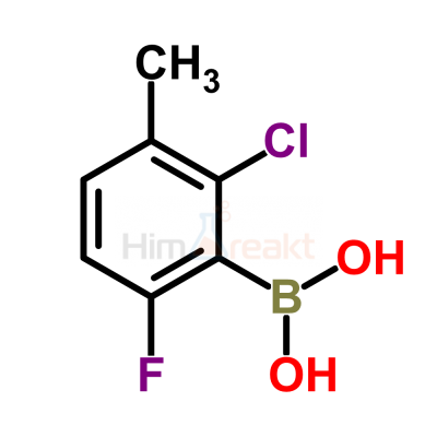 2-Хлор-6-фтор-3-метилфенилборная кислота