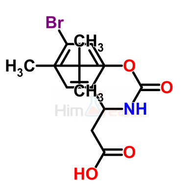3-(4-Бромфенил)-3-[(трет-бутоксикарбонил)амино]пропановая кислота
