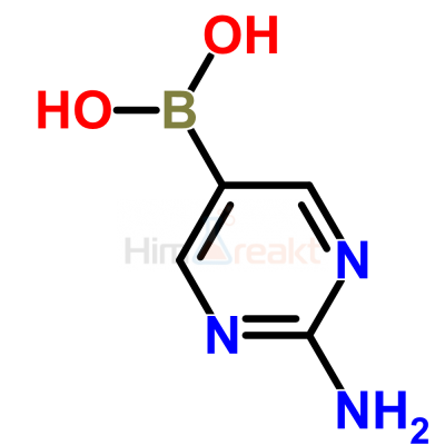 2-Аминопиримидин-5-борная кислота