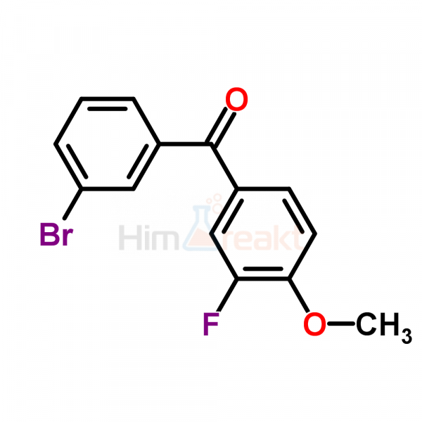 3-Бром-3'-фтор-4'-метоксибензофенон