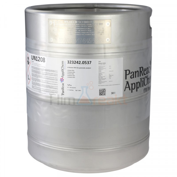 Гексан-н, 95%, (для анализа пестицидов) для инструм. анализа
