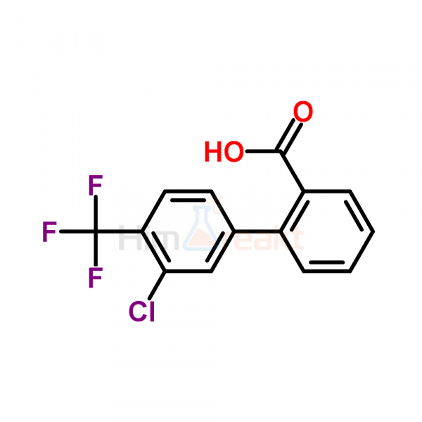 3'-Хлор-4'-(трифторметил)-2-бифенилкарбоновая кислота