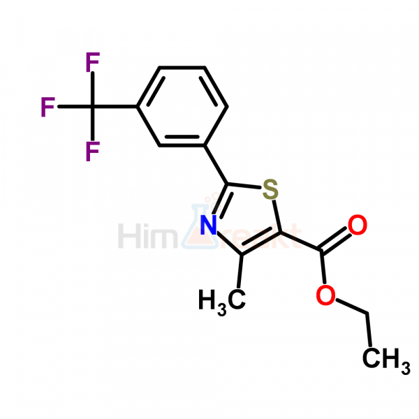 Этил 4-метил-2-[3-(трифторметил)фенил]-1,3-тиазол-5-карбоксилат
