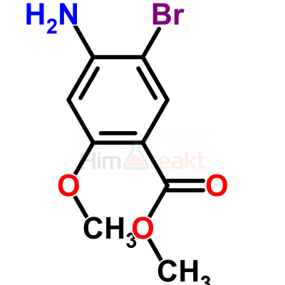 Метил 4-амино-5-бром-2-метоксибензолкарбоксилат