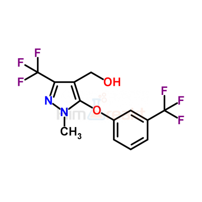 {1-Метил-3-(трифторметил)-5-[3-(трифторметил)фенокси]-1H-пиразол-4-ил}метанол