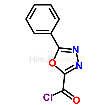5-Фенил-1,3,4-оксадиазол-2-карбонил хлорид