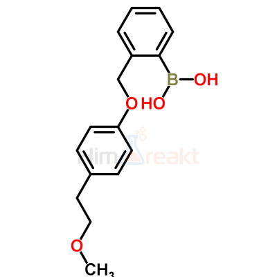 2-[(4'-(2-Метоксиэтил)фенокси)метил]фенилборная кислота