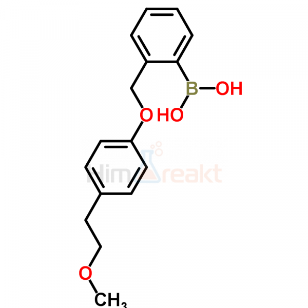 2-[(4'-(2-Метоксиэтил)фенокси)метил]фенилборная кислота