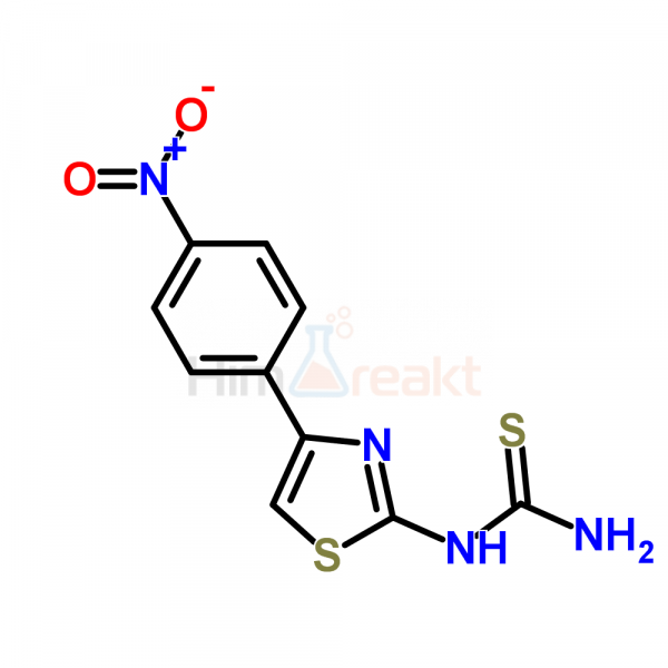 Амино((4-(4-нитрофенил)(2,5-тиазолил))амино)метан-1-тион