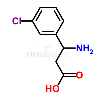 3-Амино-3-(3-хлорфенил)пропановая кислота