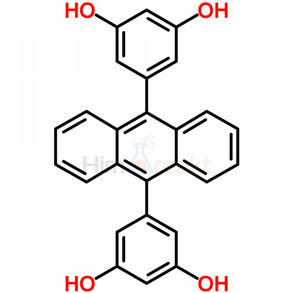 9,10-Бис(3,5-дигидроксифенил)антрацен