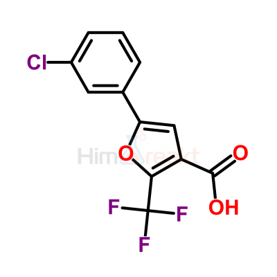 5-(3-Хлорфенил)-2-(трифторметил)-3-фуранкарбоновая кислота