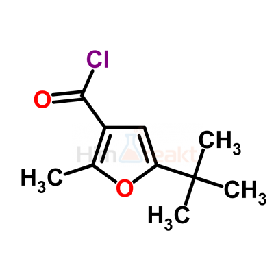 5-Трет-бутил-2-метилфуран-3-карбонил хлорид