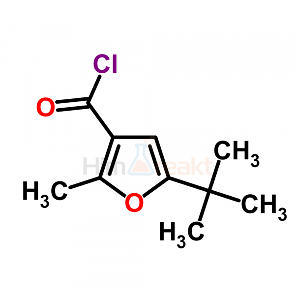 5-Трет-бутил-2-метилфуран-3-карбонил хлорид