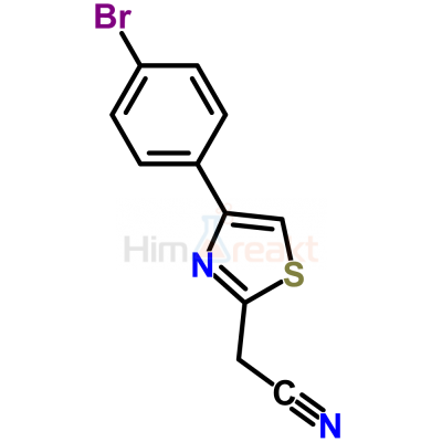 4-(4-Бромфенил)-2-тиазолацетонитрил