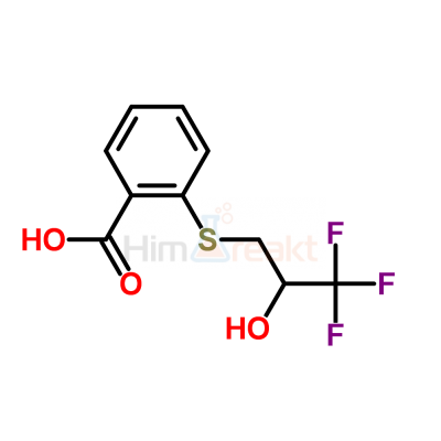2-[(3,3,3-Трифтор-2-гидроксипропил)сульфанил]бензолкарбоновая кислота
