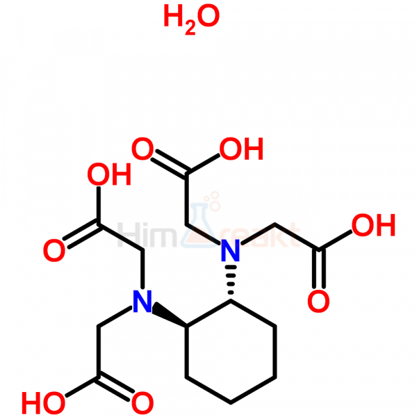 Транс-1,2-диаминоциклогексан-n,n,n',n'-тетрауксусная кислота моногидрат