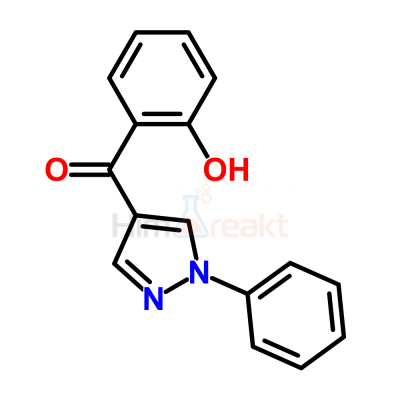 2-Гидроксифенил 1-фенил-1h-пиразол-4-ил кетон