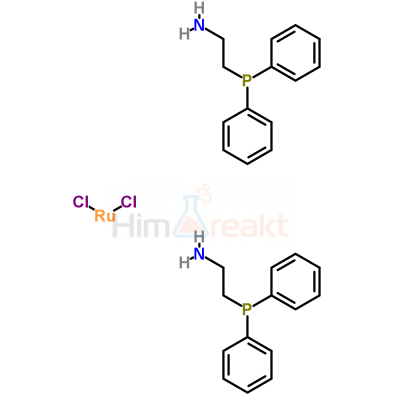 Дихлорбис(2-(дифенилфосфино)этиламин)рутений(II)